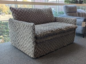 Sofa Boheme pastelinė ruda kampu